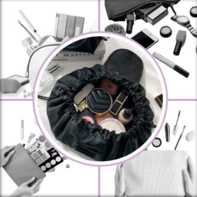 Trousse à Cosmétiques Portable avec cordon |For Me Bag™ - Hyper'Elle